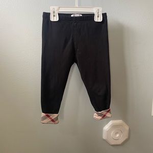 Burberry girl leggings 3Y
